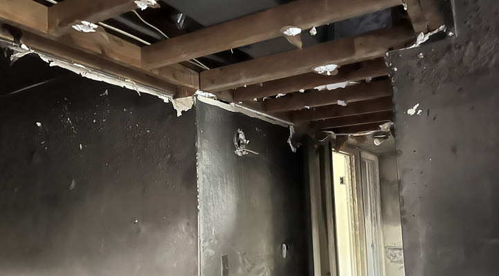 Fire damage cleanup services in Dayton Ohio