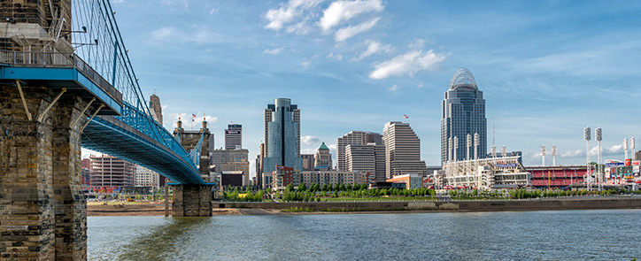 City image of Cincinnati Ohio