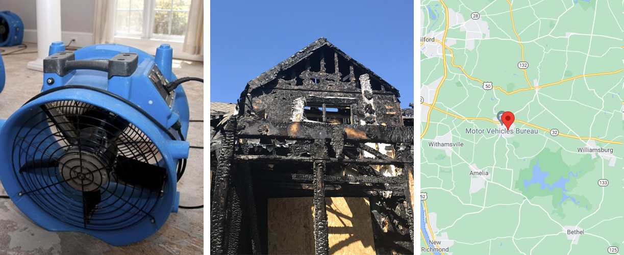 Water damage cleanup services in Batavia