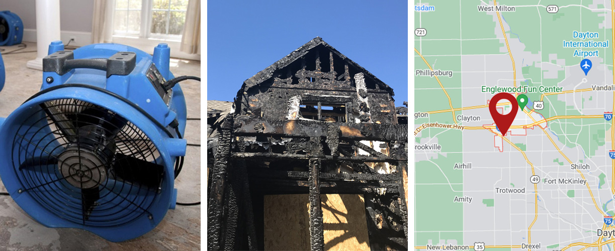 Water damage cleanup services in Englewood