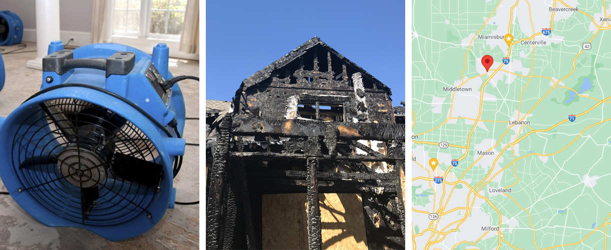 Water damage cleanup services in Franklin