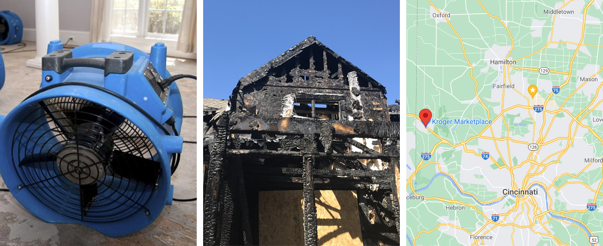 Water damage cleanup services in Harrison