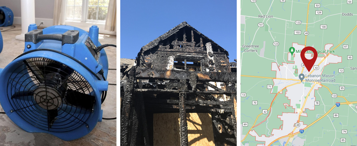 Water damage cleanup services in Lebanon