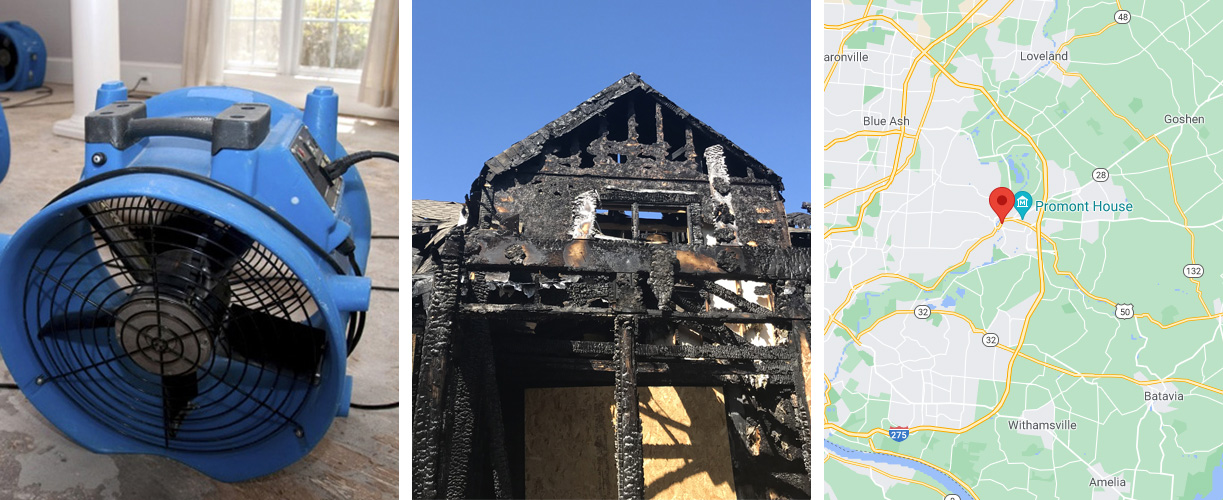 Water damage cleanup services in Milford