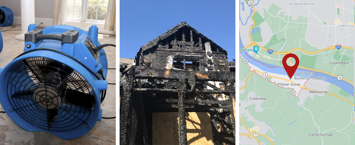 Water damage cleanup services in Silver Grove