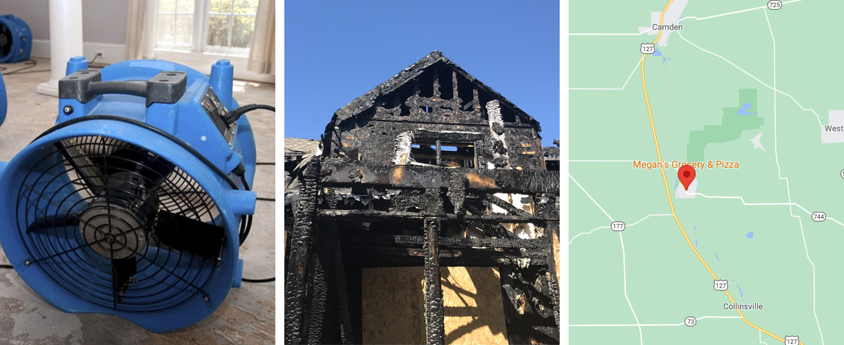 Water damage cleanup services in Somerville