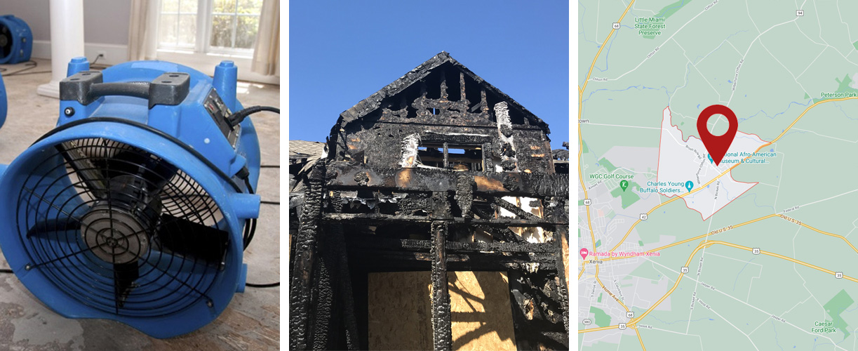 Water damage cleanup services in Wilberforce