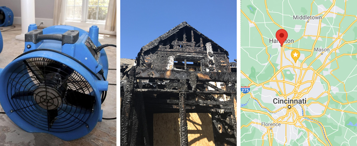 Water damage cleanup services in Hamilton