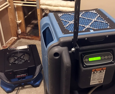 Drying equipment for water emergencies.